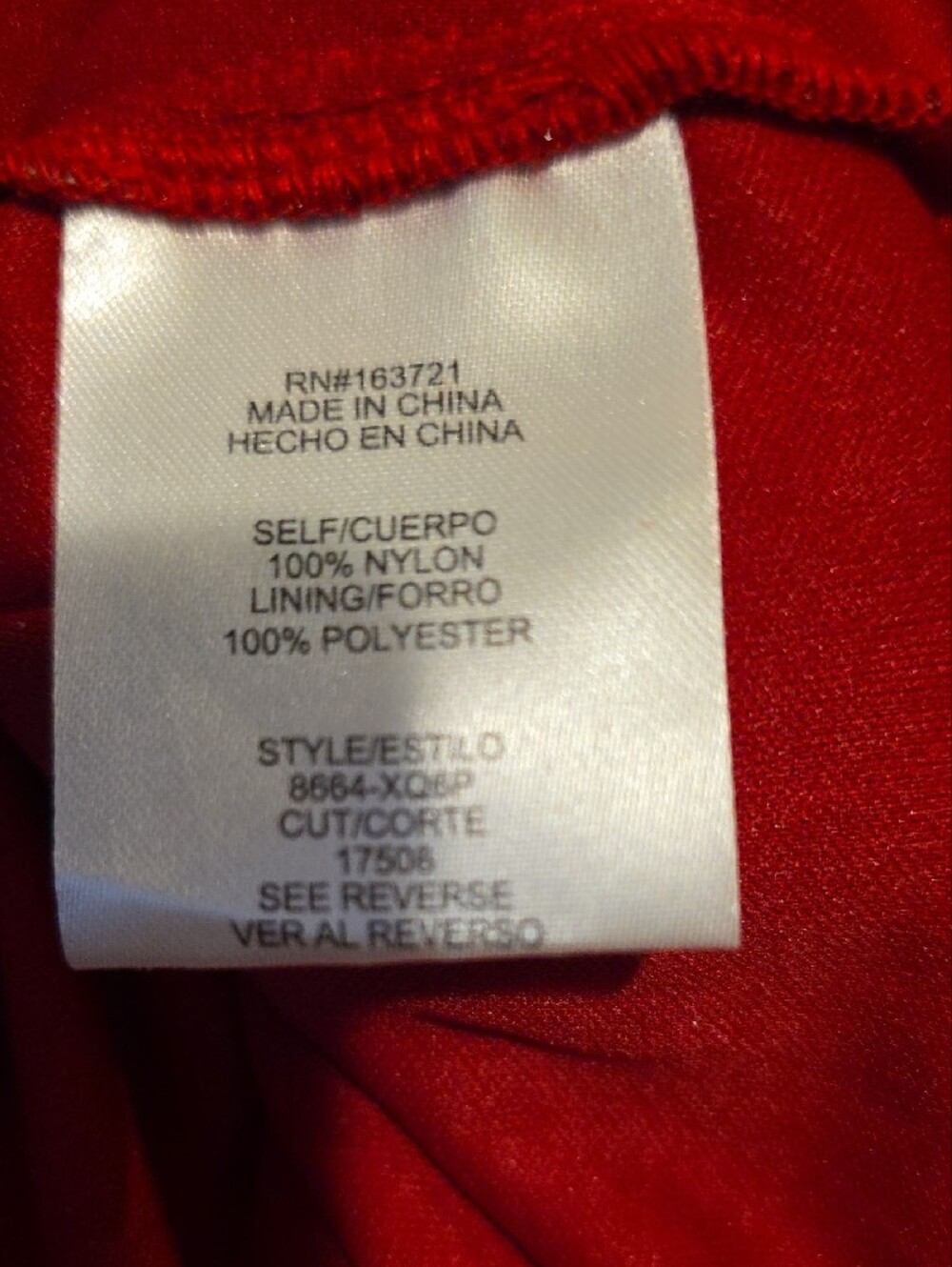 City Studio Glittered Red Ruched Cowl Mini Dress - Picture 11 of 14